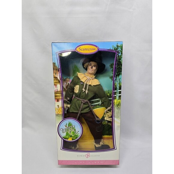 Mattel Other - 2006 Barbie Wizard Of Oz Scarecrow Doll K8689 Pink Label Ken Doll Mattel New
